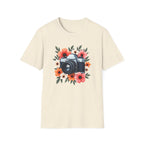 Flowers and Camera T-Shirt
