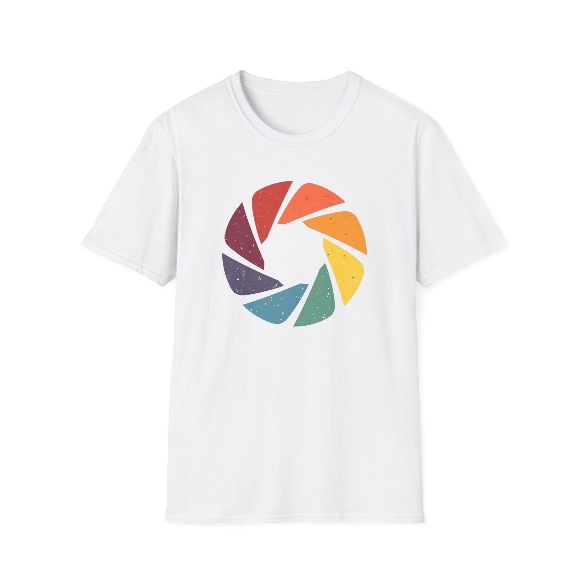 Coloured Camera Aperture T-Shirt