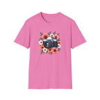 Camera Flowers T-Shirt
