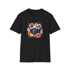 Camera Flowers T-Shirt