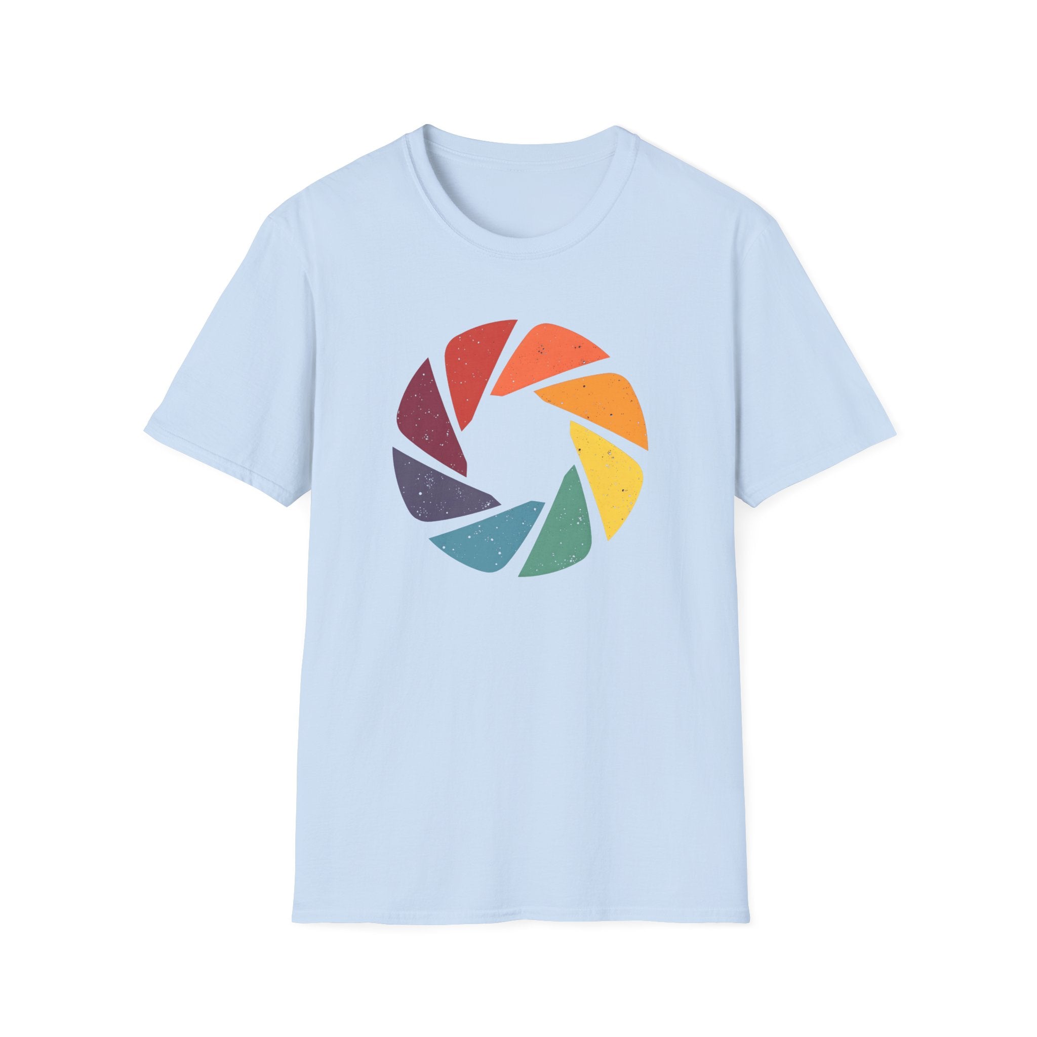 Coloured Camera Aperture T-Shirt