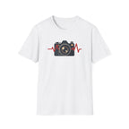 Red heartbeat with Camera T-Shirt