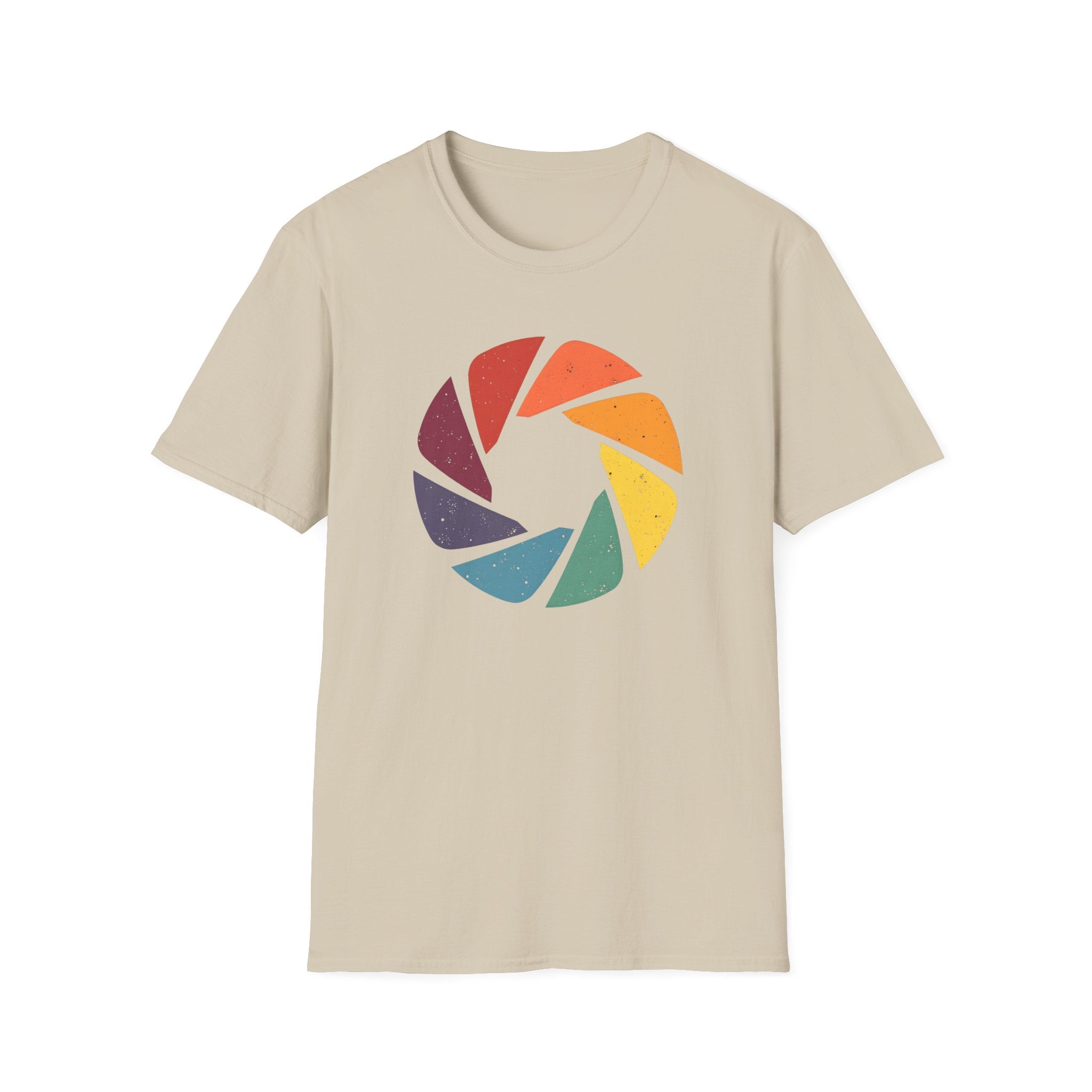 Coloured Camera Aperture T-Shirt