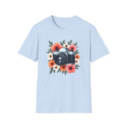 Flowers and Camera T-Shirt