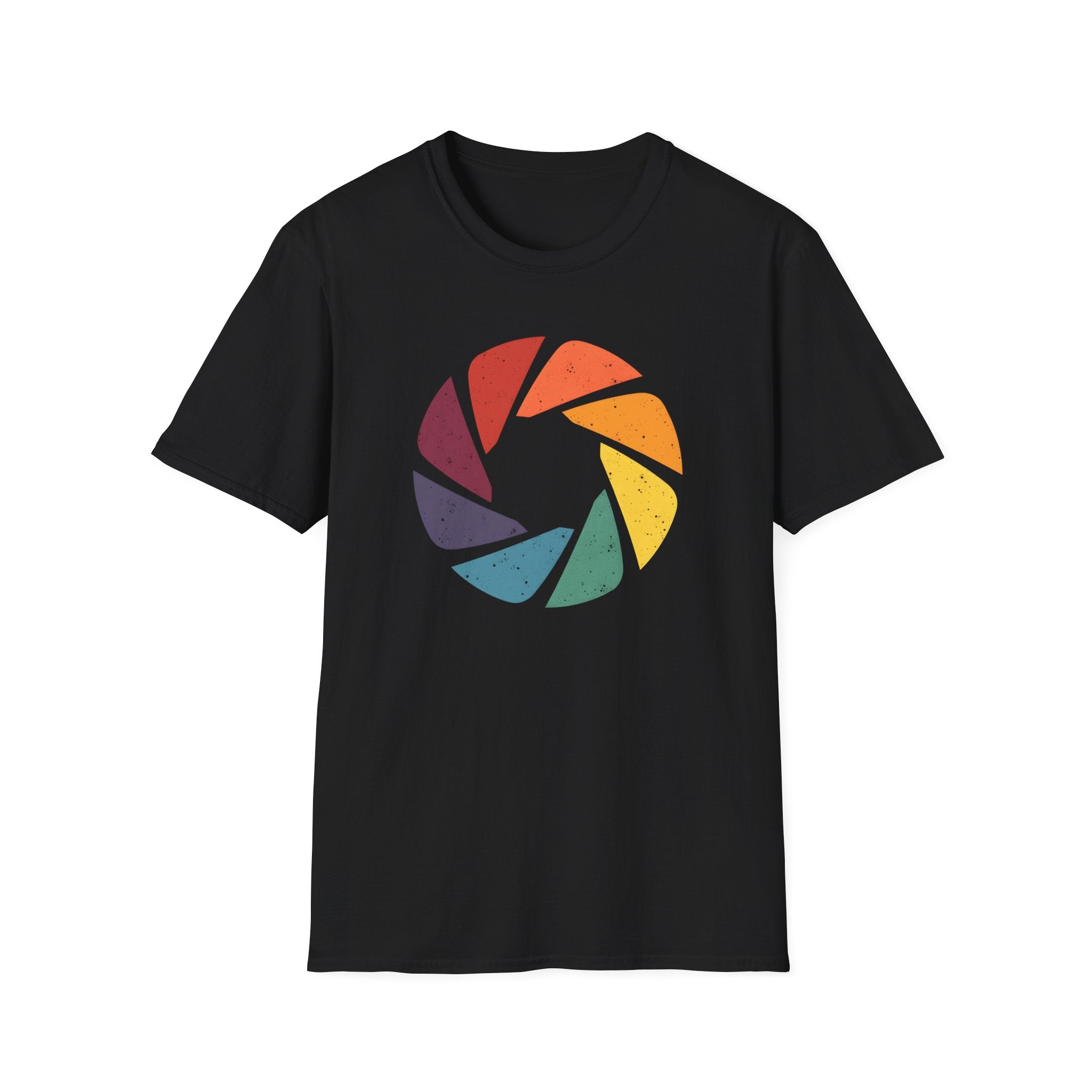 Coloured Camera Aperture T-Shirt