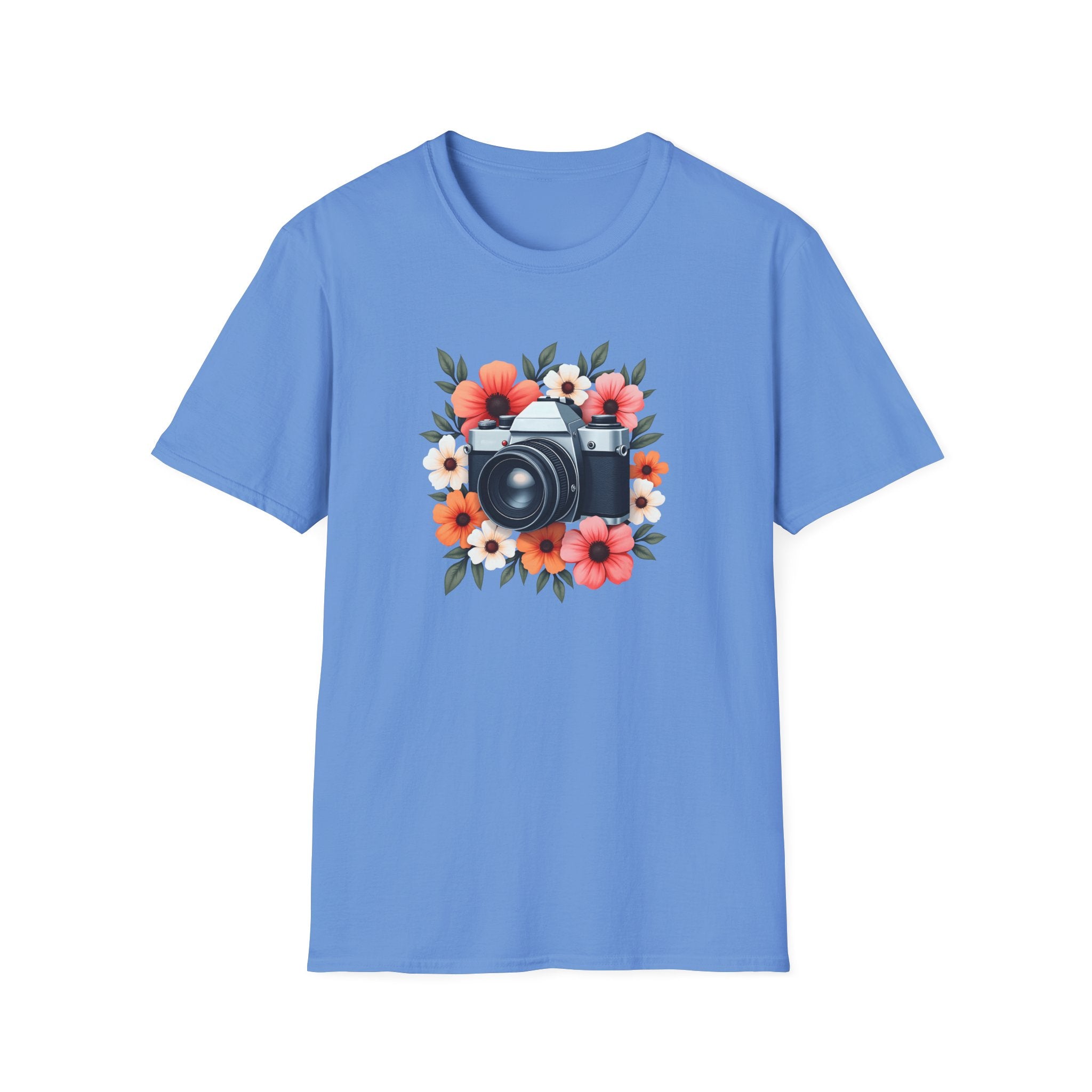 Camera Flowers T-Shirt