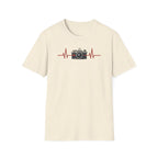 Silver Heartbeat with Camera T-Shirt