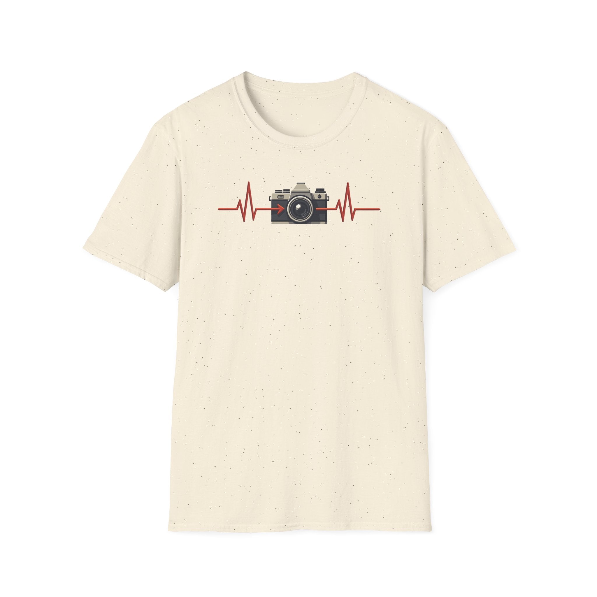 Silver Heartbeat with Camera T-Shirt