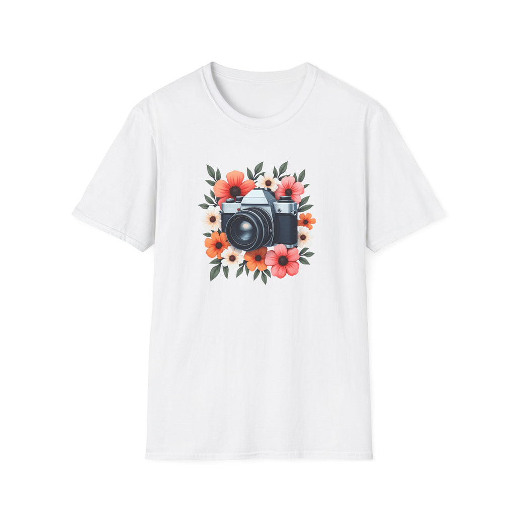 Camera Flowers T-Shirt