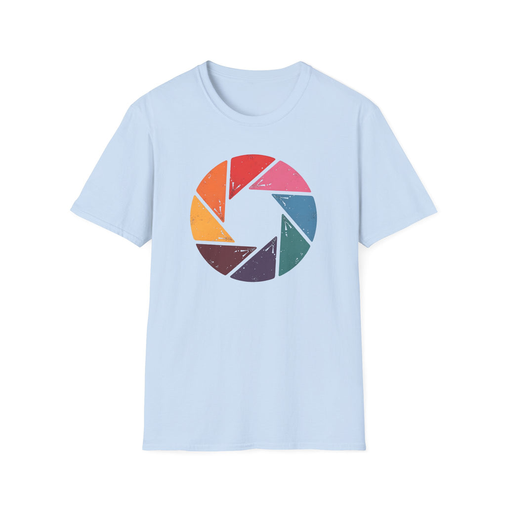 Multi-coloured Aperture T-Shirt