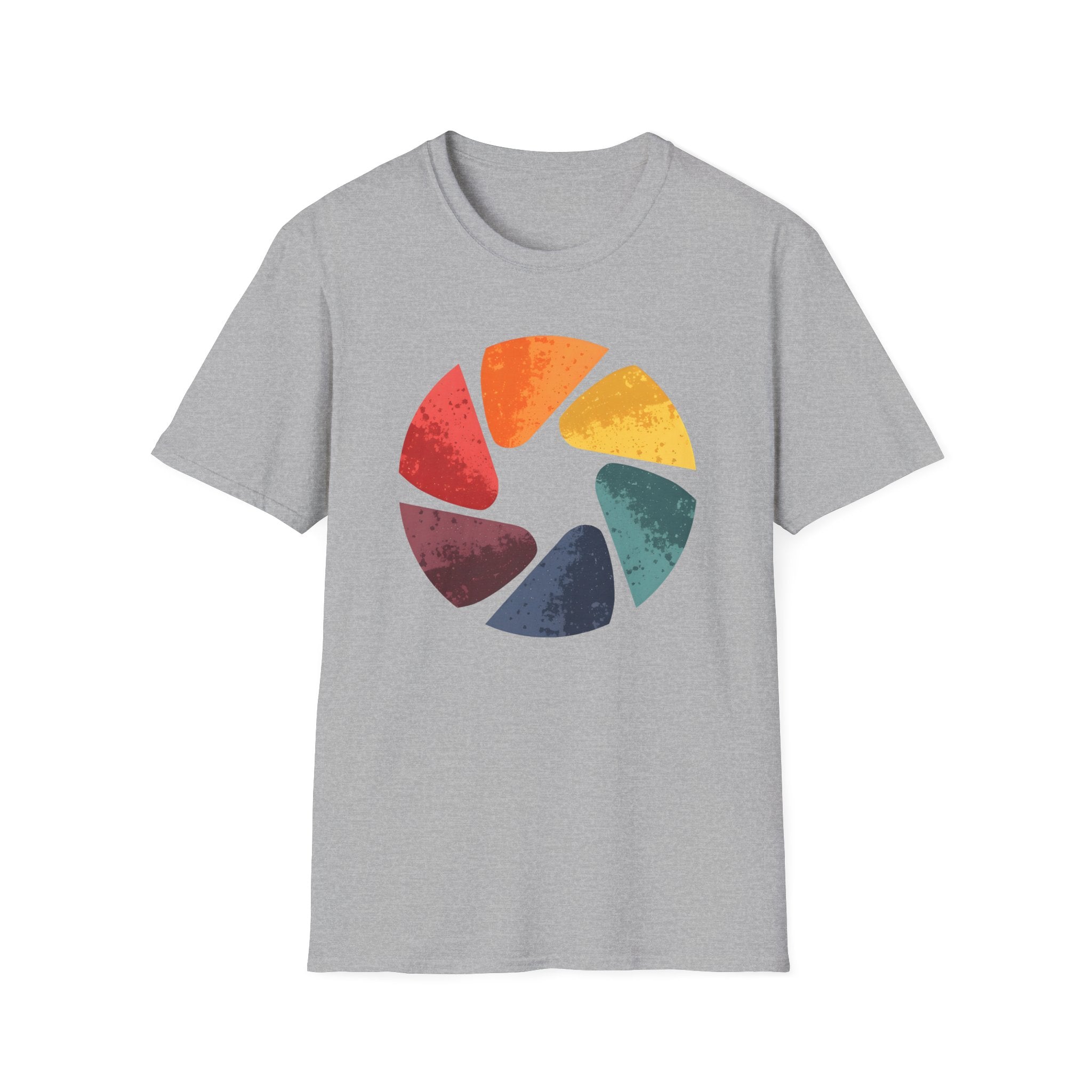 Multi-coloured Aperture T-Shirt