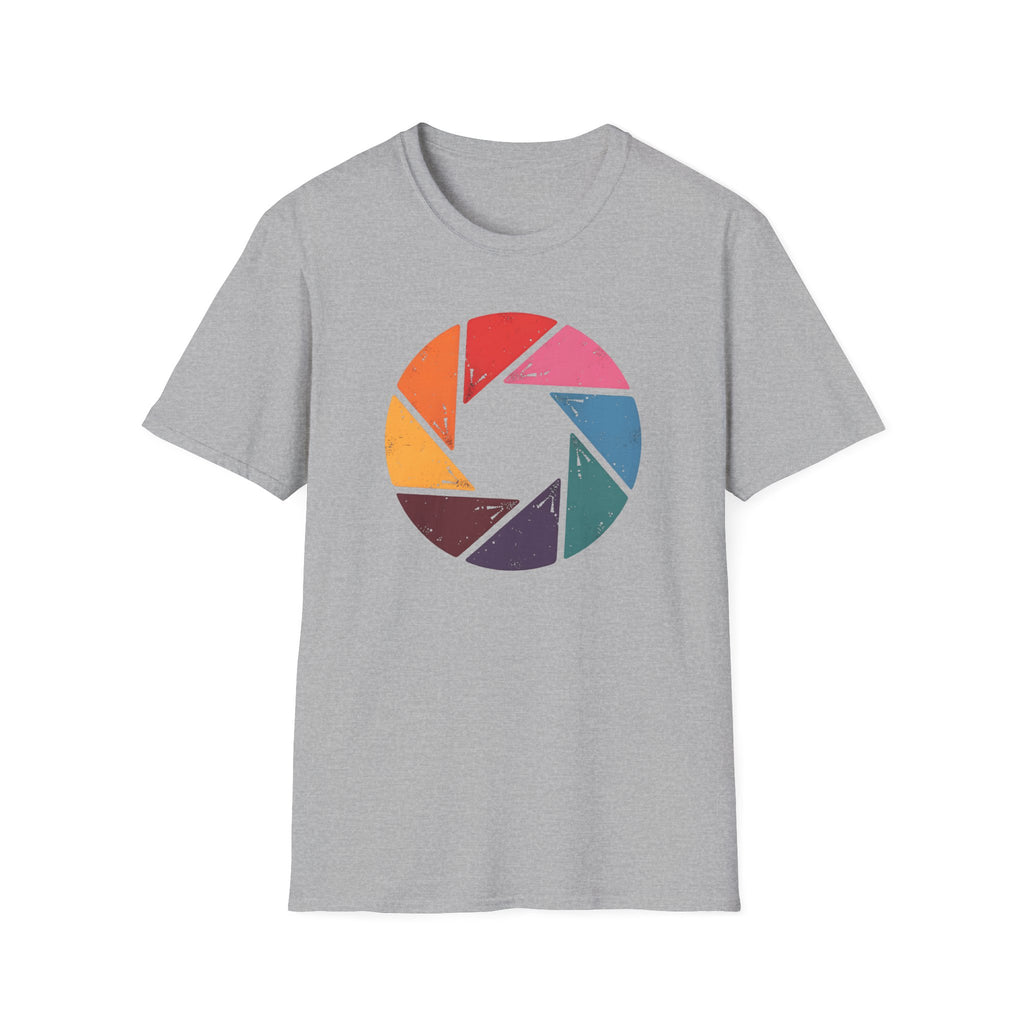Multi-coloured Aperture T-Shirt