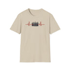 Silver Heartbeat with Camera T-Shirt