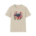 Camera and Flowers T-Shirt