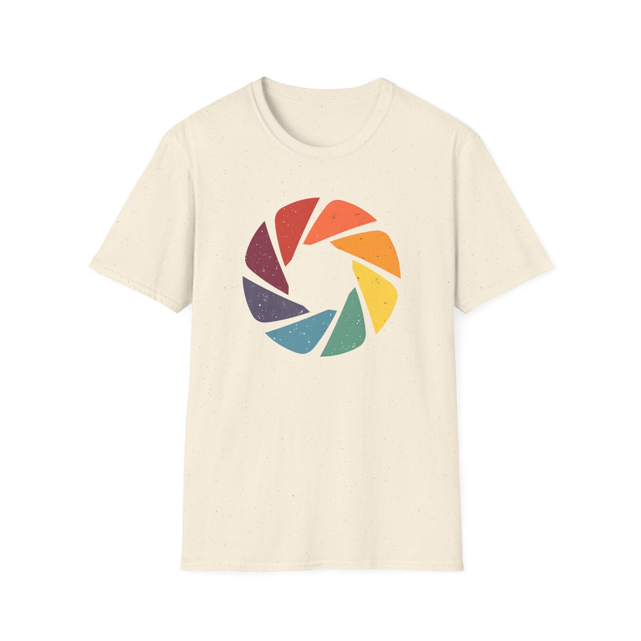 Coloured Camera Aperture T-Shirt