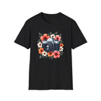 Flowers and Camera T-Shirt