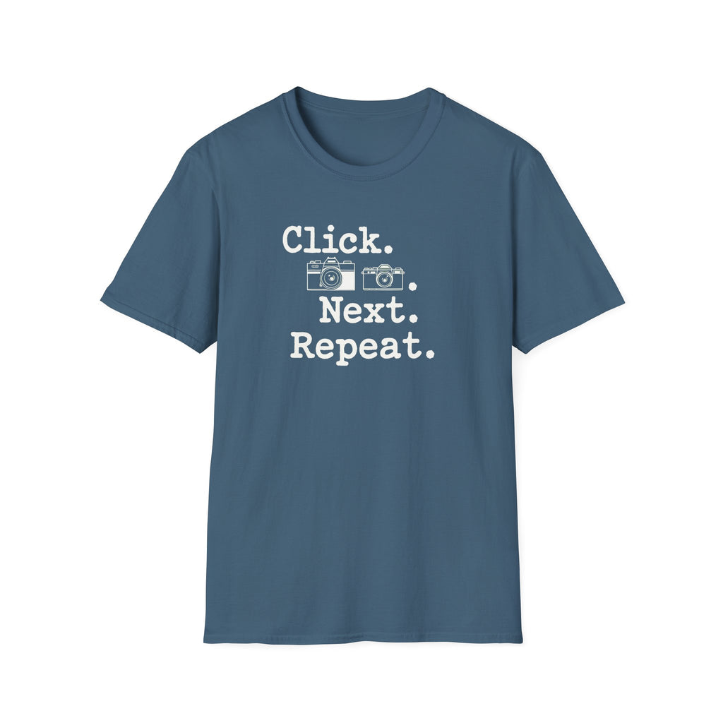 Click Next Repeat T-Shirt