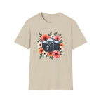 Flowers and Camera T-Shirt
