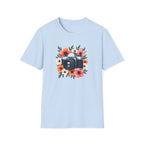 Camera Flowers T-Shirt