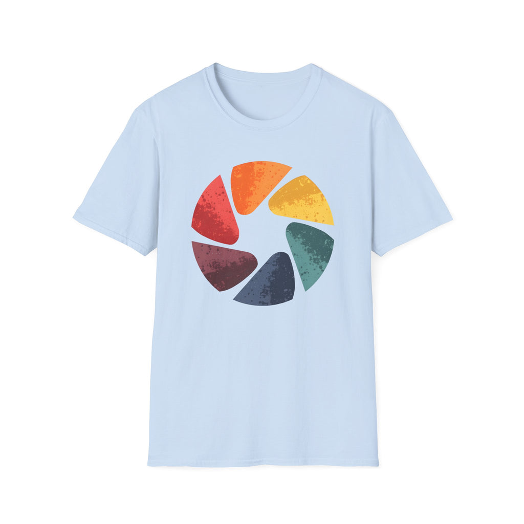 Multi-coloured Aperture T-Shirt
