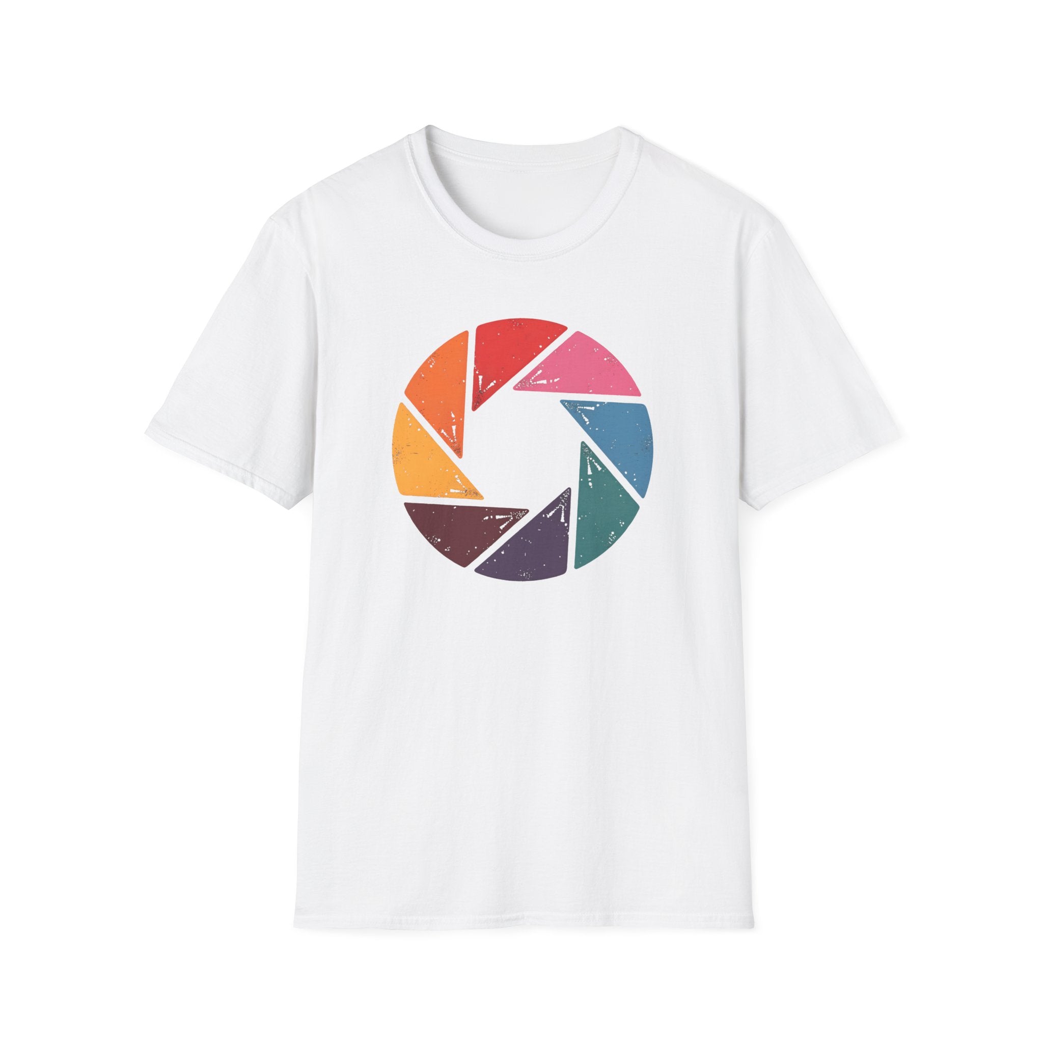 Multi-coloured Aperture T-Shirt