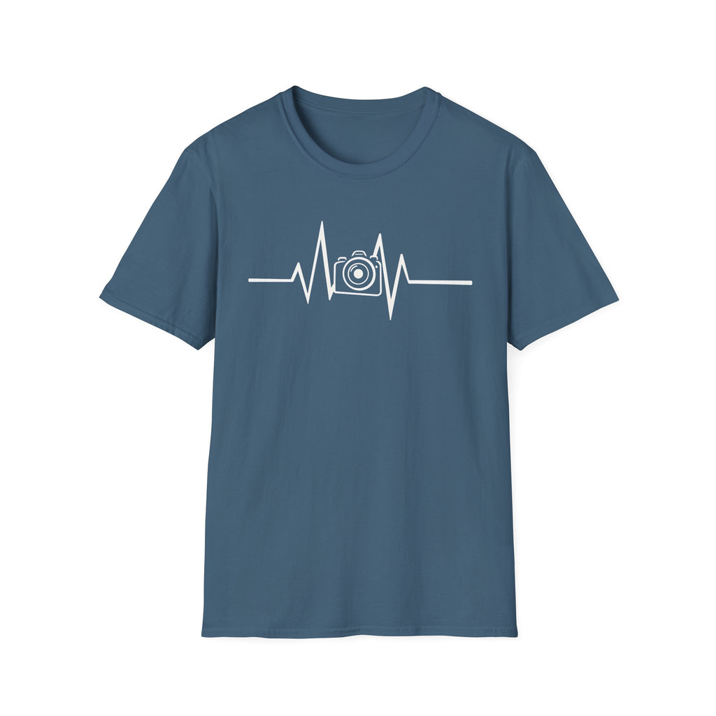 Heartbeat With Camera T-Shirt