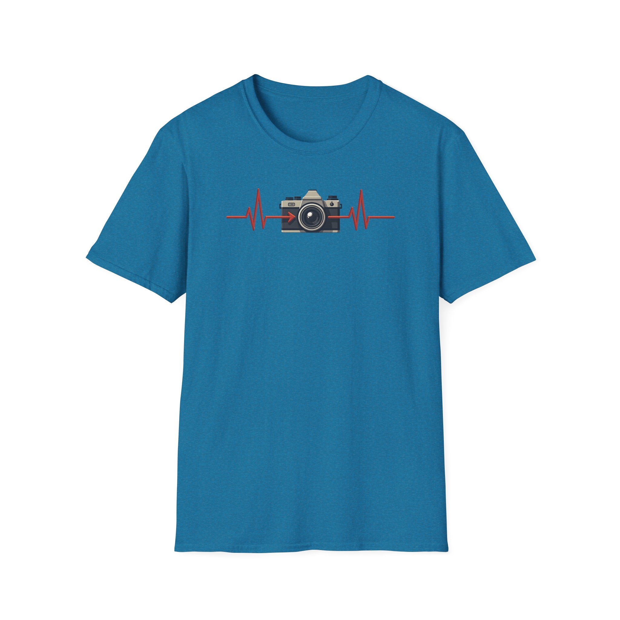 Silver Heartbeat with Camera T-Shirt