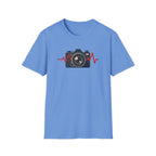 Red heartbeat with Camera T-Shirt
