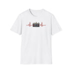 Silver Heartbeat with Camera T-Shirt