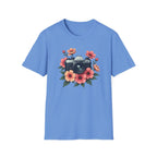Camera and Flowers T-Shirt