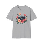 Camera and Flowers T-Shirt