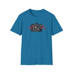 Red heartbeat with Camera T-Shirt