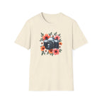 Camera Flowers T-Shirt