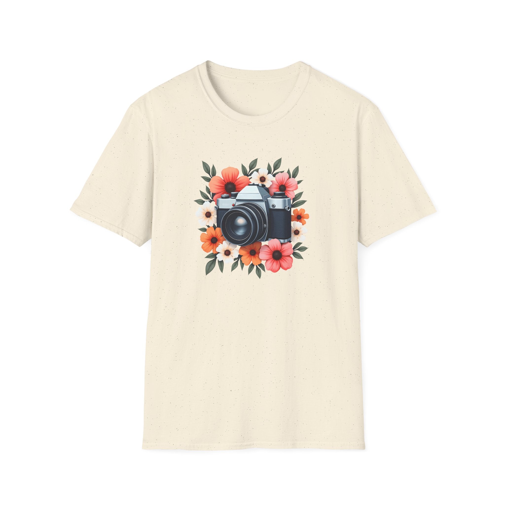 Camera Flowers T-Shirt